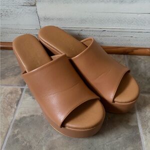 Matisse x Anthropologie Platform Heels honey size 10‎ womens